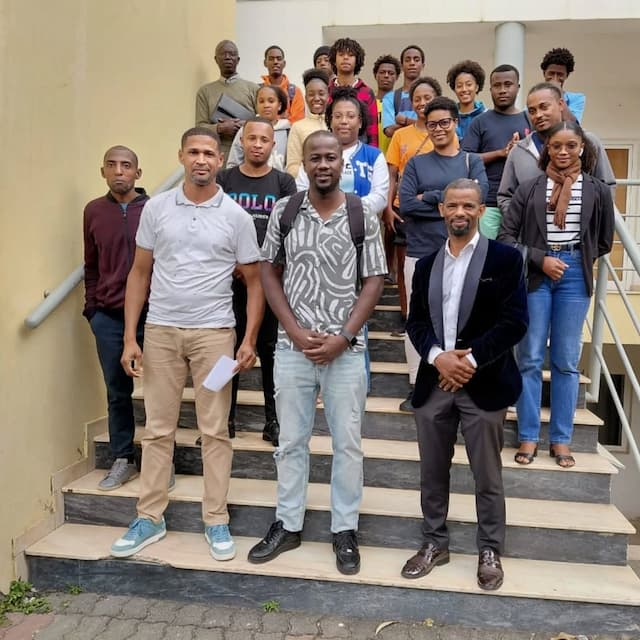 Delegação do IDJ de Santiago Norte mantem contacto com jovens de São Salvador do Mundo