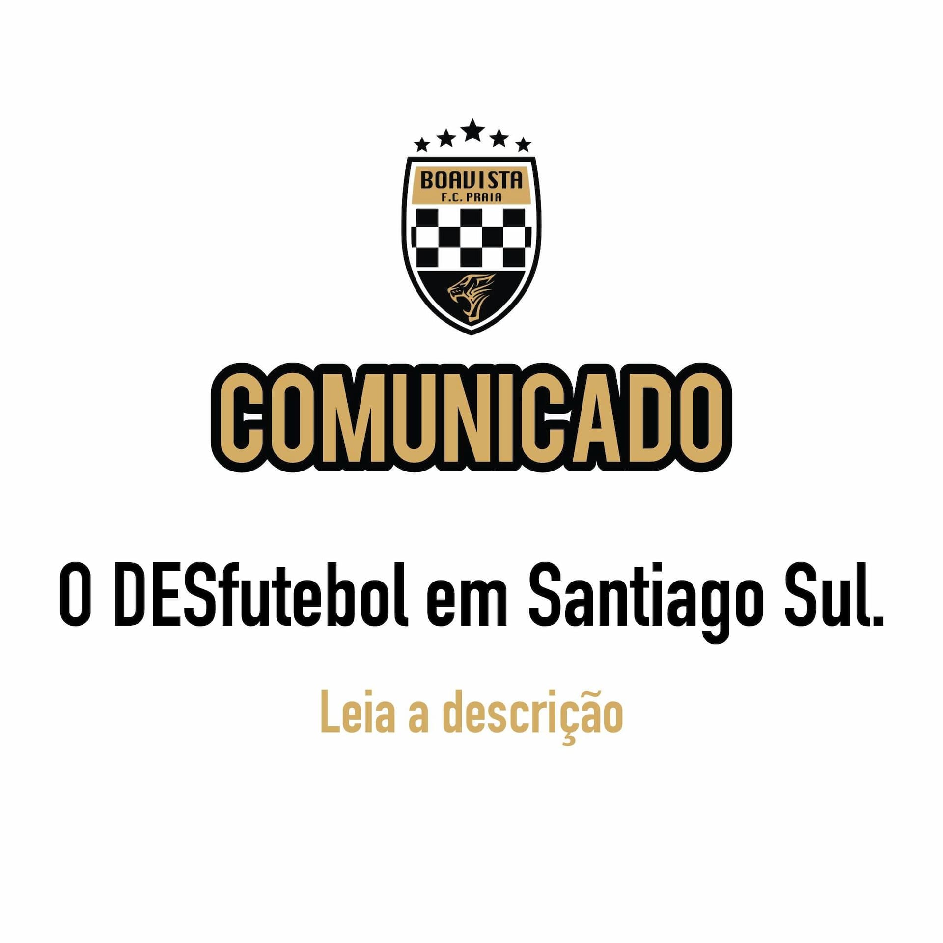 Boavista da Praia critica a forma como o Regional do Futebol está sendo organizado