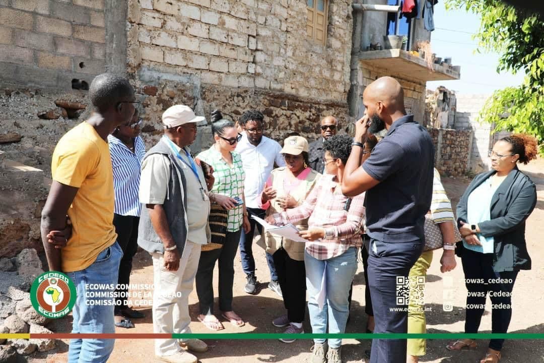 Missão de Monitorização Humanitária da CEDEAO em Cabo Verde: Visitas de Campo Evidenciam Progressos Significativos