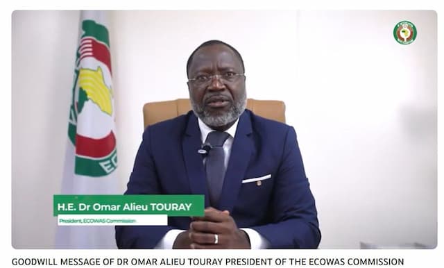 MENSAGEM DE OMAR ALIEU TOURAY, PRESIDENTE DA COMISSÃO DA CEDEAO, POR OCASIÃO DO 50º ANIVERSÁRIO DA CEDEAO 