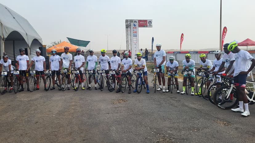 Arranque da prova Sprint Praia 2024,