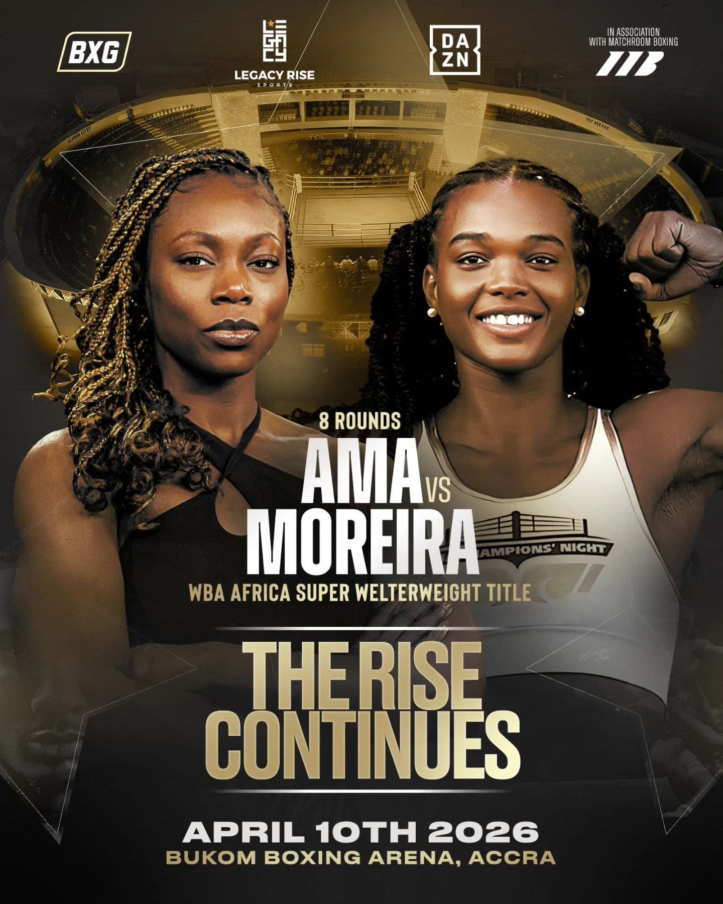 Boxing: Nancy Moreira vai defrontar a ganesa Sedem Ama em Accra para o título do WBA África