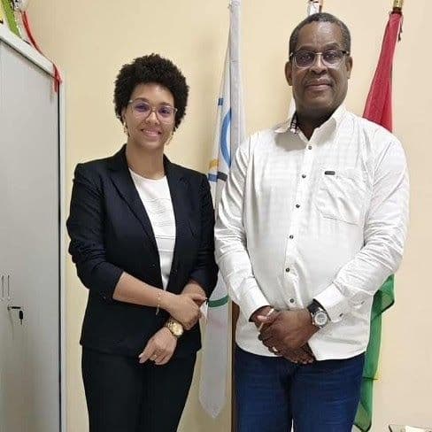 NOC EXCHANGES Tesoureira do COC visita São Tomé e Príncipe para partilha de boas práticas